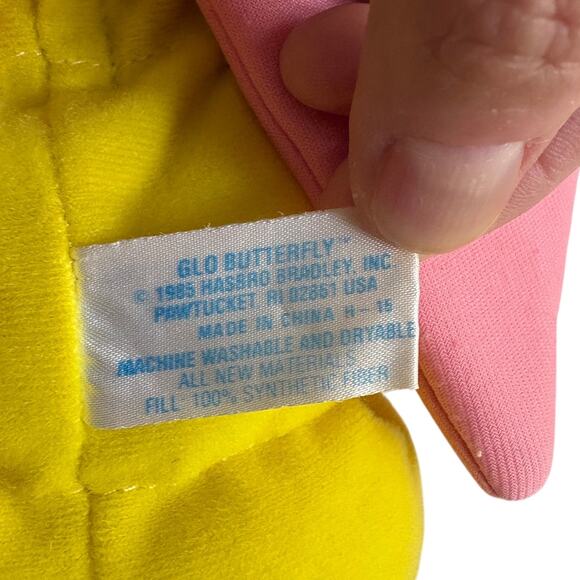 Vintage 1985 Hasbro Butterfly Gloworm EUC No Light Box - Picture 8 of 9